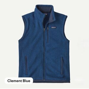 Patagonia Men's Better Sweater® Fleece Vest- NWT